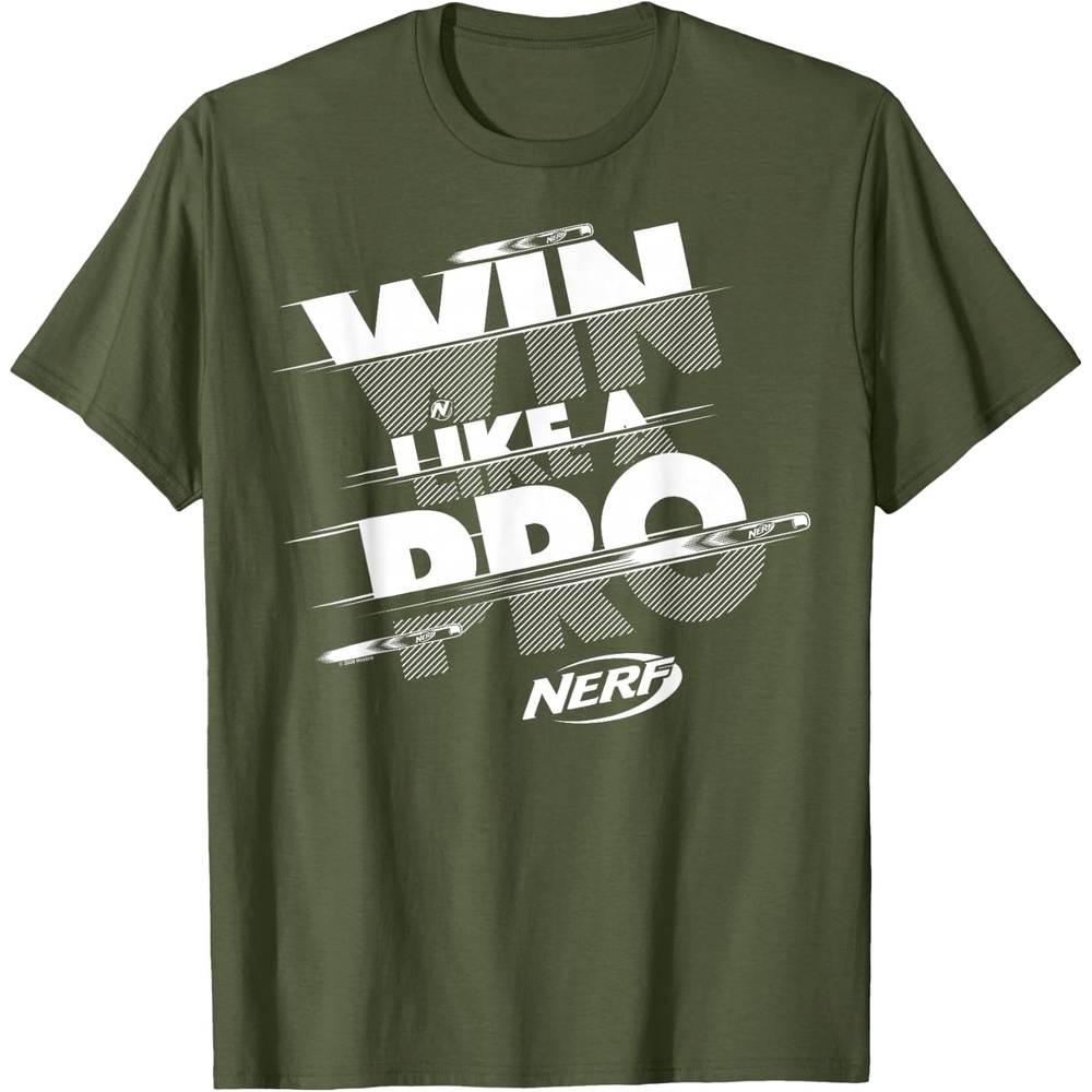 image:imageNerf Win Like A Pro TShirtOlive Green