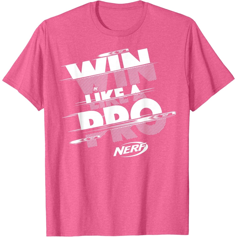 image:imageNerf Win Like A Pro TShirtPink Heather