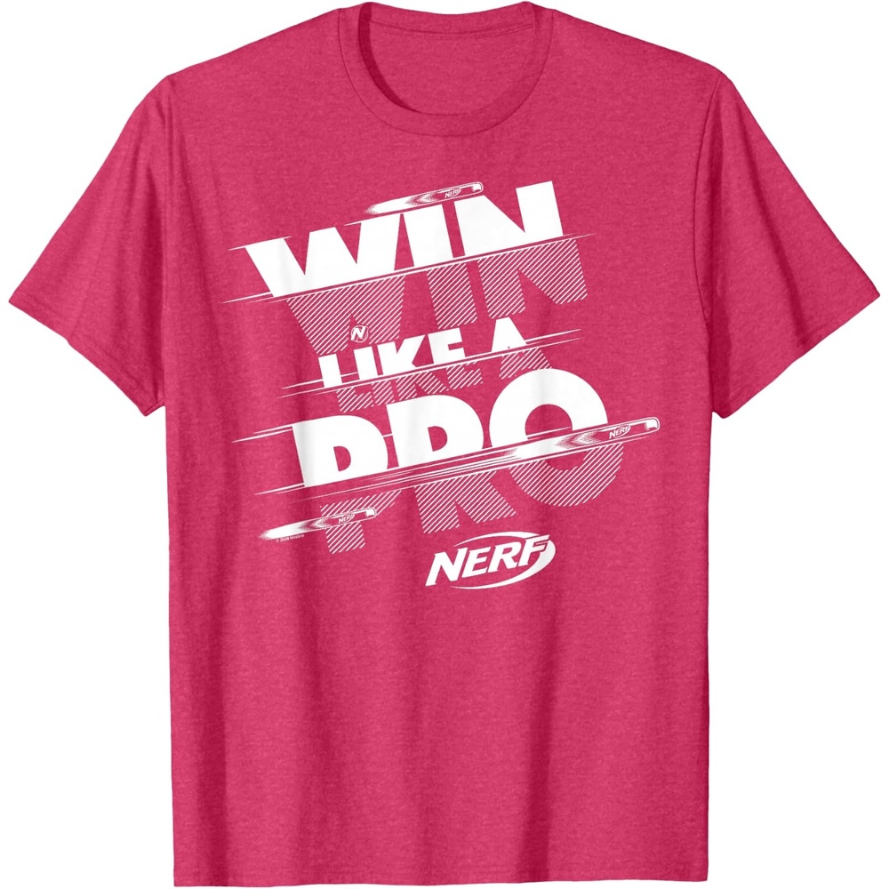 image:imageNerf Win Like A Pro TShirtRed Heather