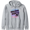 image:imageNerf Challenge Accepted Zip HoodieHeather Grey