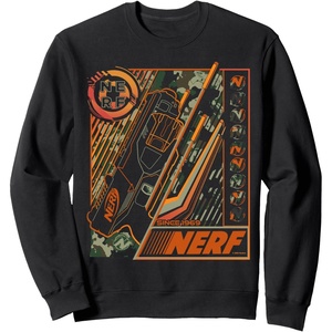 Nerf Blaster Since 1969 Poster Sweatshirt(Black)