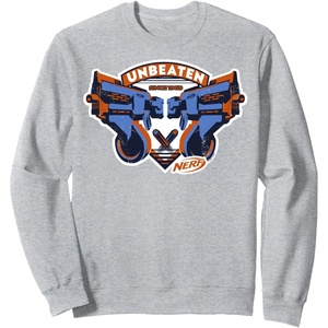 Nerf Blasters Unbeaten Logo Sweatshirt(Heather Grey)