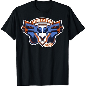 Nerf Blasters Unbeaten Logo T-Shirt(Black)