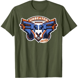 Nerf Blasters Unbeaten Logo T-Shirt(Olive Green)