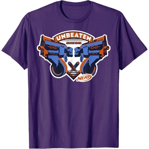 Nerf Blasters Unbeaten Logo T-Shirt(Purple)