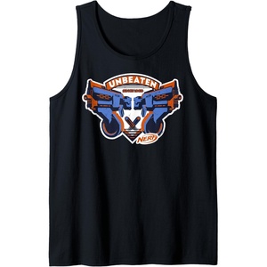 Nerf Blasters Unbeaten Logo Tank Top(Black)