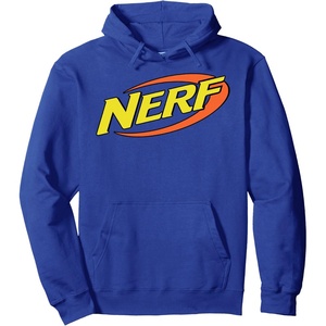 Nerf Classic Retro Color Logo Pullover Hoodie(Royal Blue)