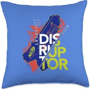 Nerf Engage The Disruptor Throw Pillow(18×18)
