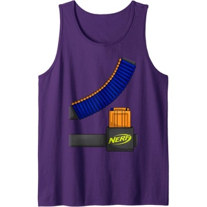 Nerf Faux Tactical Costume Tank Top(Purple)
