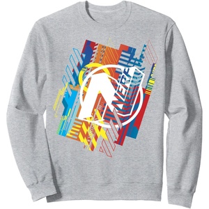 Nerf N Glitched Logo Sweatshirt(Heather Grey)