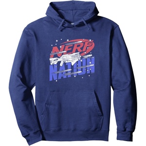 Nerf Nation Americana Blaster Pullover Hoodie(Navy Blue)