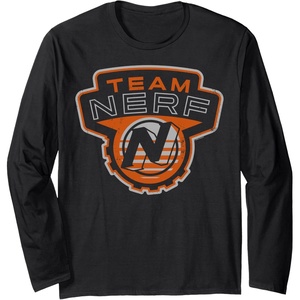 Nerf Team Nerf Logo Long Sleeve T-Shirt(Black)