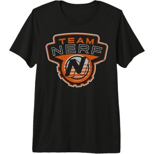Nerf Team Nerf Logo Premium Tri-Blend T-Shirt(Black)
