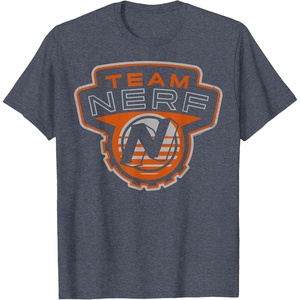 Nerf Team Nerf Logo T-Shirt(Heather Blue)