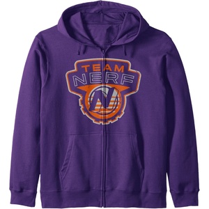 Nerf Team Nerf Logo Zip Hoodie(Purple)
