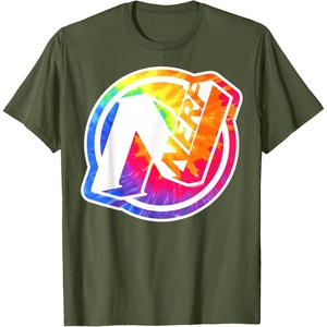 Nerf Tie Dye Logo T-Shirt(Olive Green)