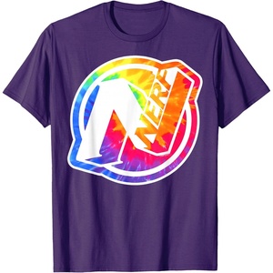 Nerf Tie Dye Logo T-Shirt(Purple)