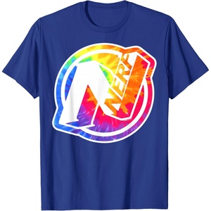 Nerf Tie Dye Logo T-Shirt(Royal Blue)