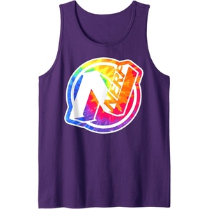 Nerf Tie Dye Logo Tank Top(Purple)