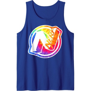 Nerf Tie Dye Logo Tank Top(Royal Blue)