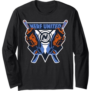 Nerf United Blasters Long Sleeve T-Shirt(Black)