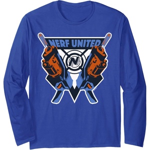 Nerf United Blasters Long Sleeve T-Shirt(Royal Blue)