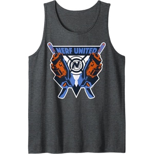 Nerf United Blasters Tank Top(Dark Heather Grey)