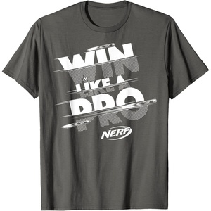 Nerf Win Like A Pro T-Shirt(Asphalt Grey)
