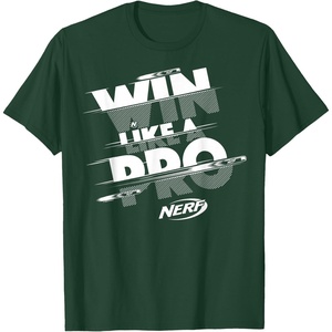 Nerf Win Like A Pro T-Shirt(Dark Green)