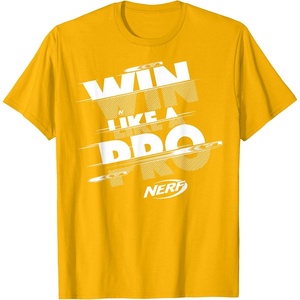 Nerf Win Like A Pro T-Shirt(Golden Yellow)