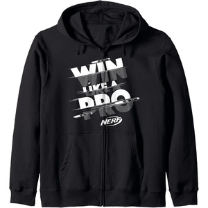 Nerf Win Like A Pro Zip Hoodie(Black)