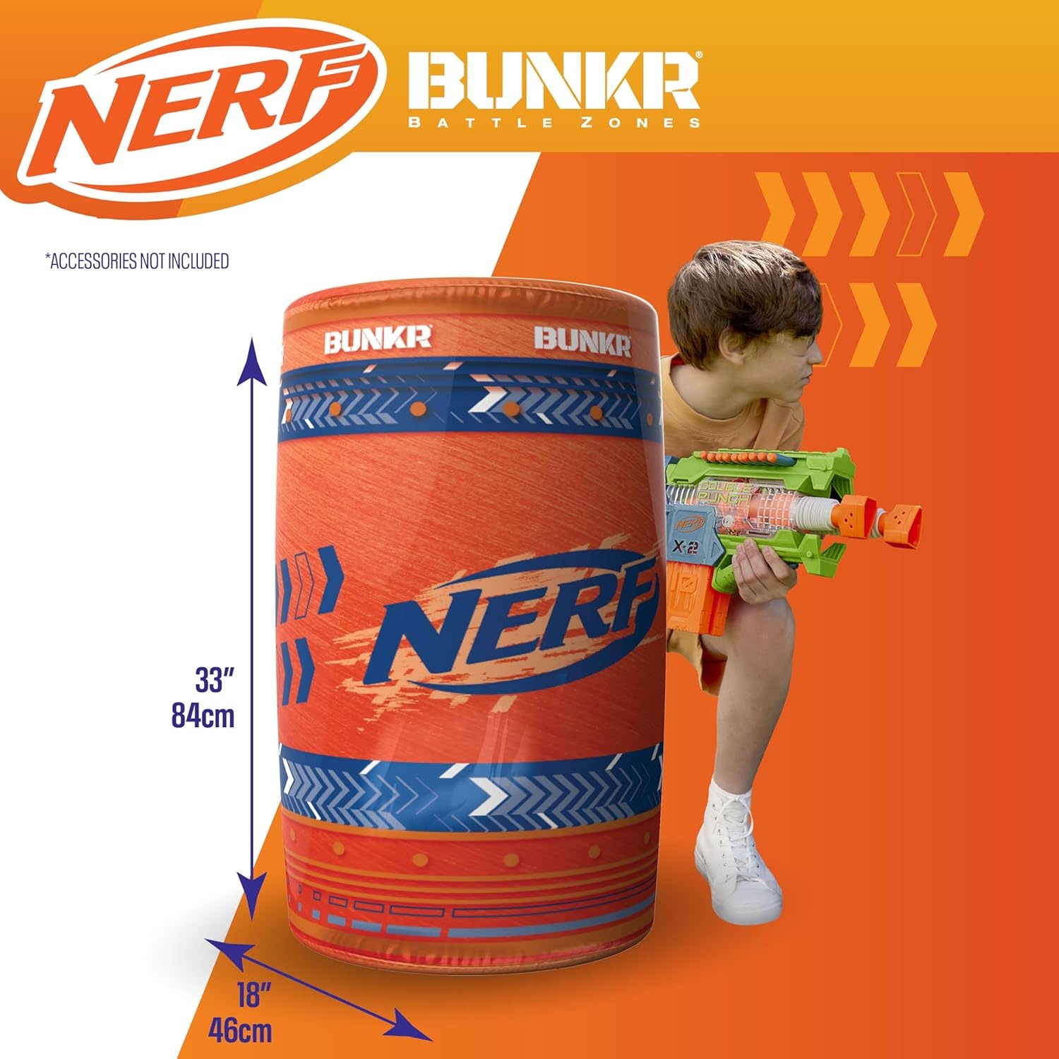 image:imageNERF BUNKR Battle Royale Inflatable Bunker BattlezoneBattle Royale