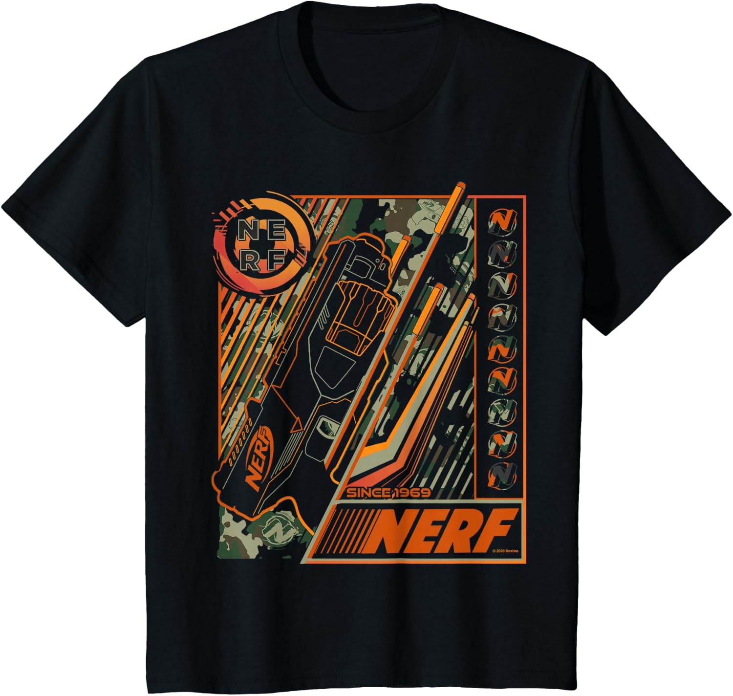 image:imageNerf Blaster Since 1969 Poster TShirtBlack