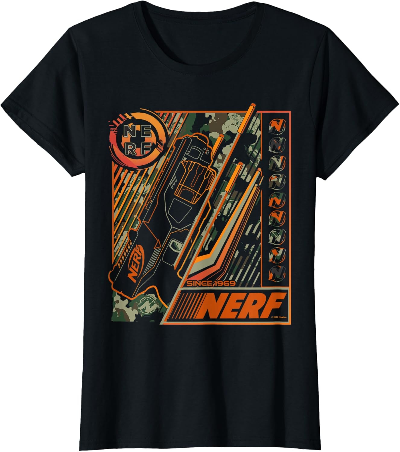 image:imageNerf Blaster Since 1969 Poster TShirtBlack