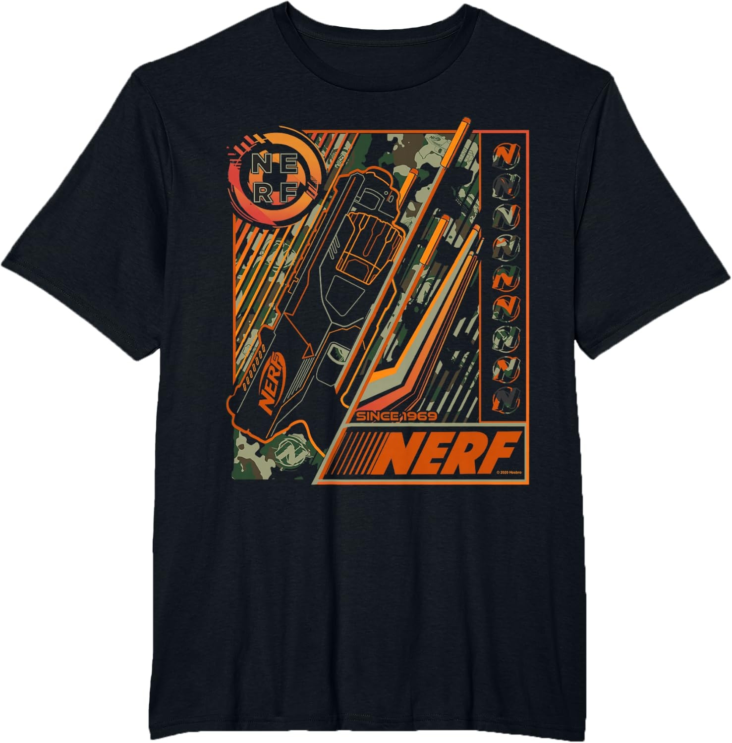 image:imageNerf Blaster Since 1969 Poster TShirtBlack