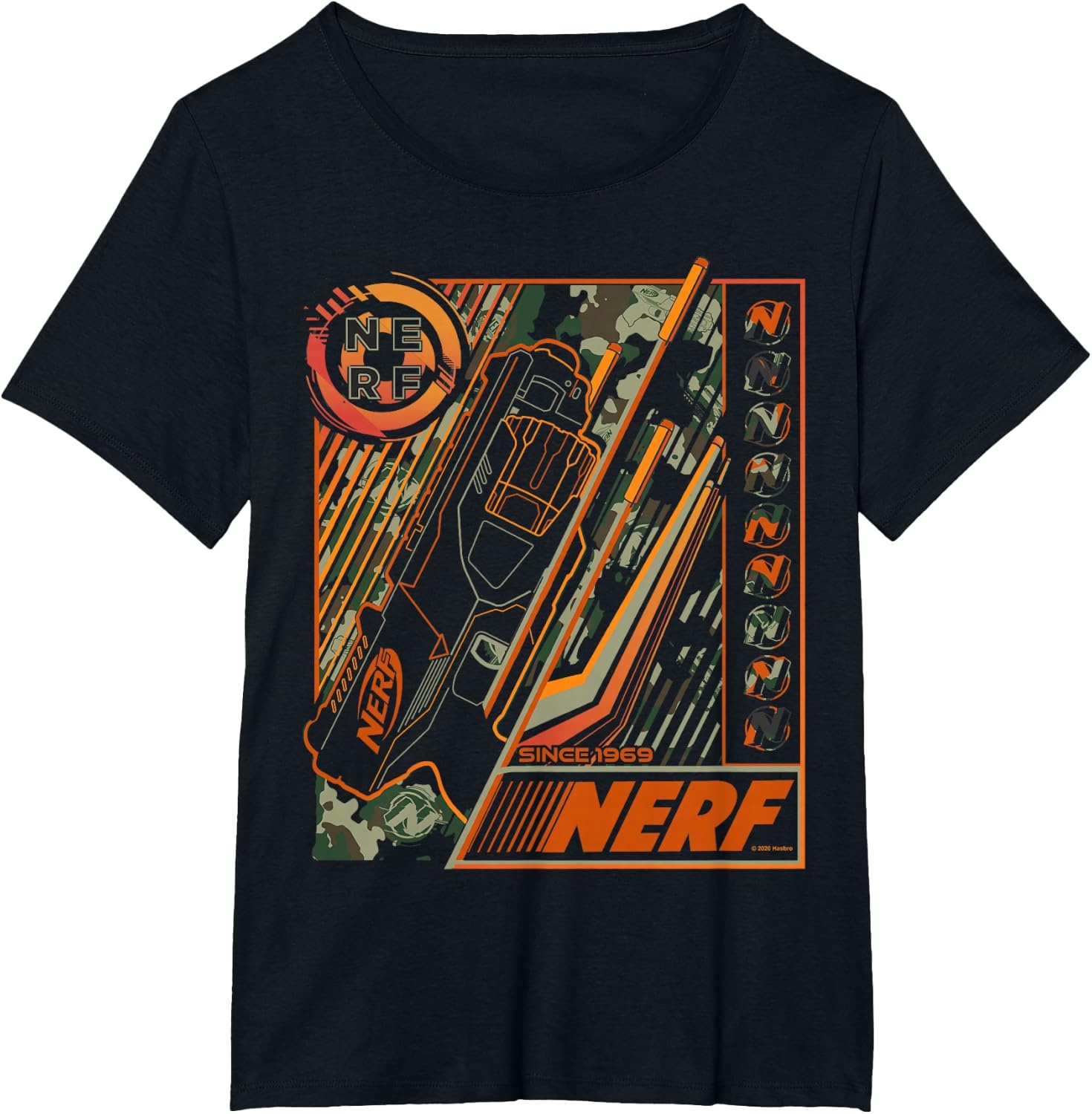 image:imageNerf Blaster Since 1969 Poster TShirtBlack