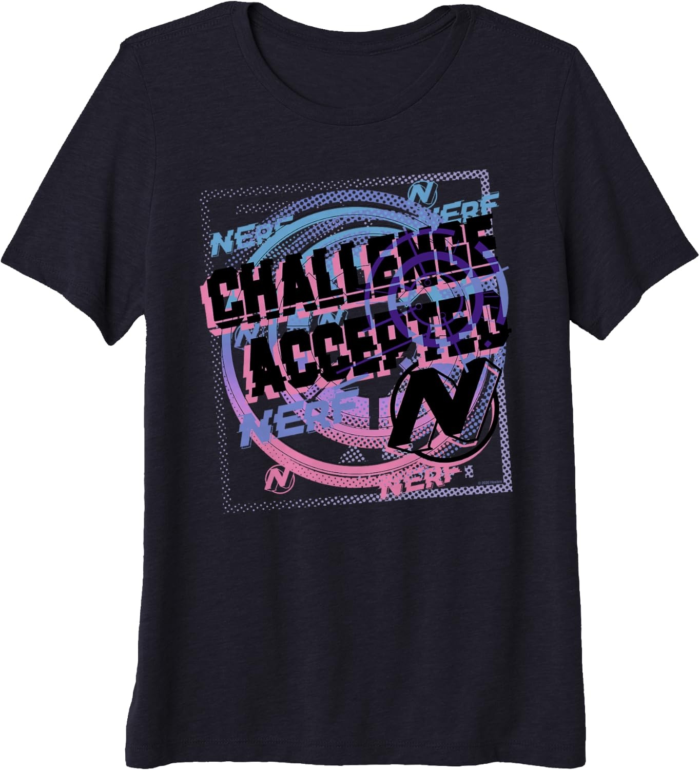 image:imageNerf Challenge Accepted Premium TShirtNavy Blue