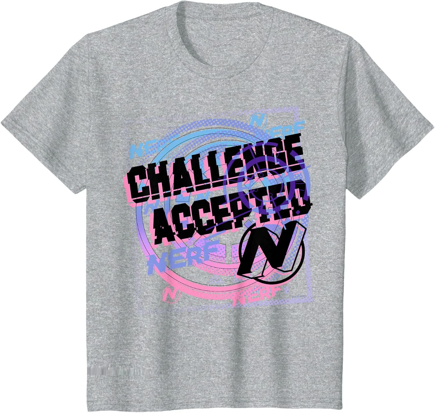 image:imageNerf Challenge Accepted TShirtHeather Grey