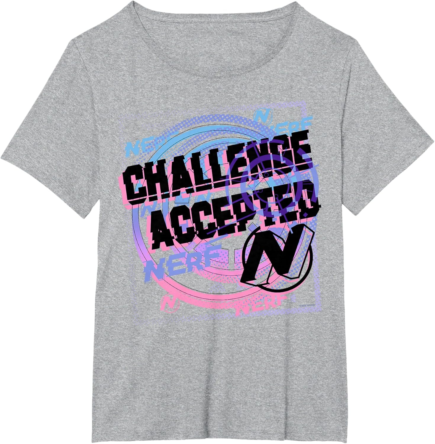 image:imageNerf Challenge Accepted TShirtHeather Grey