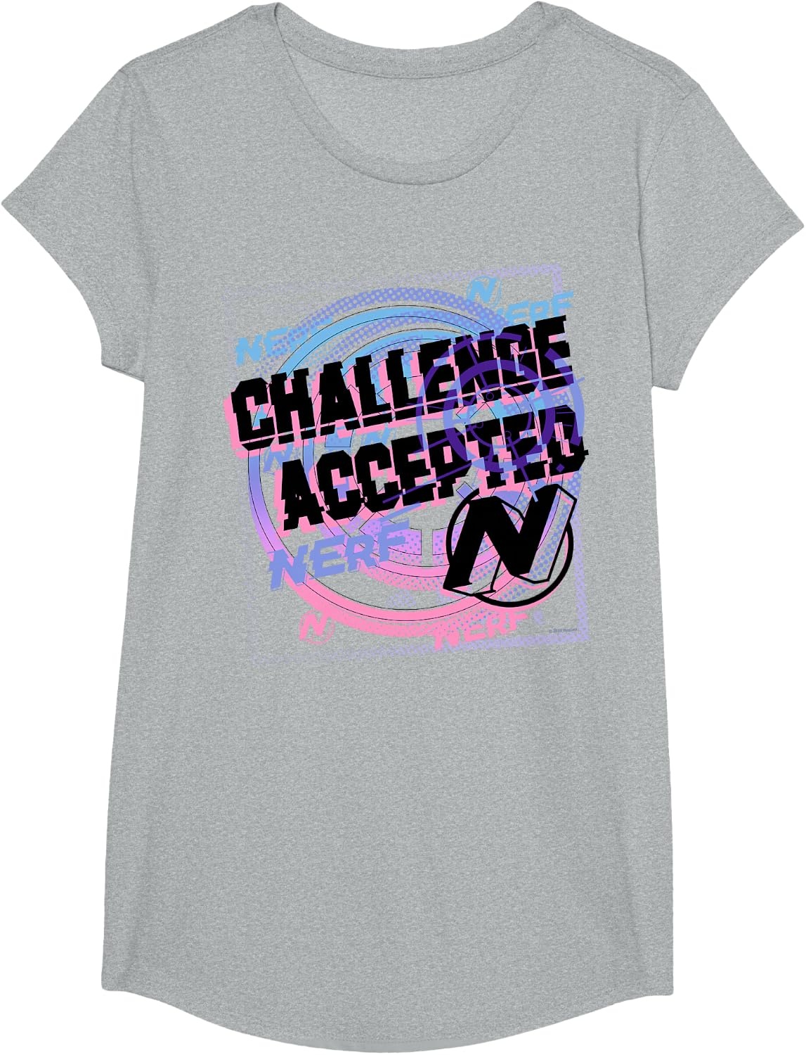 image:imageNerf Challenge Accepted TShirtHeather Grey