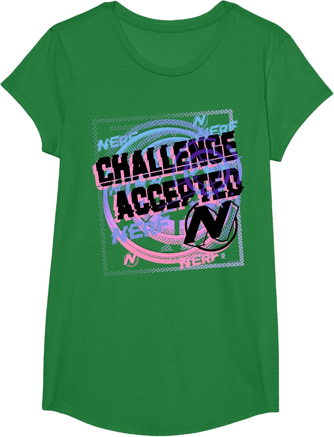 image:imageNerf Challenge Accepted TShirtKelly Green