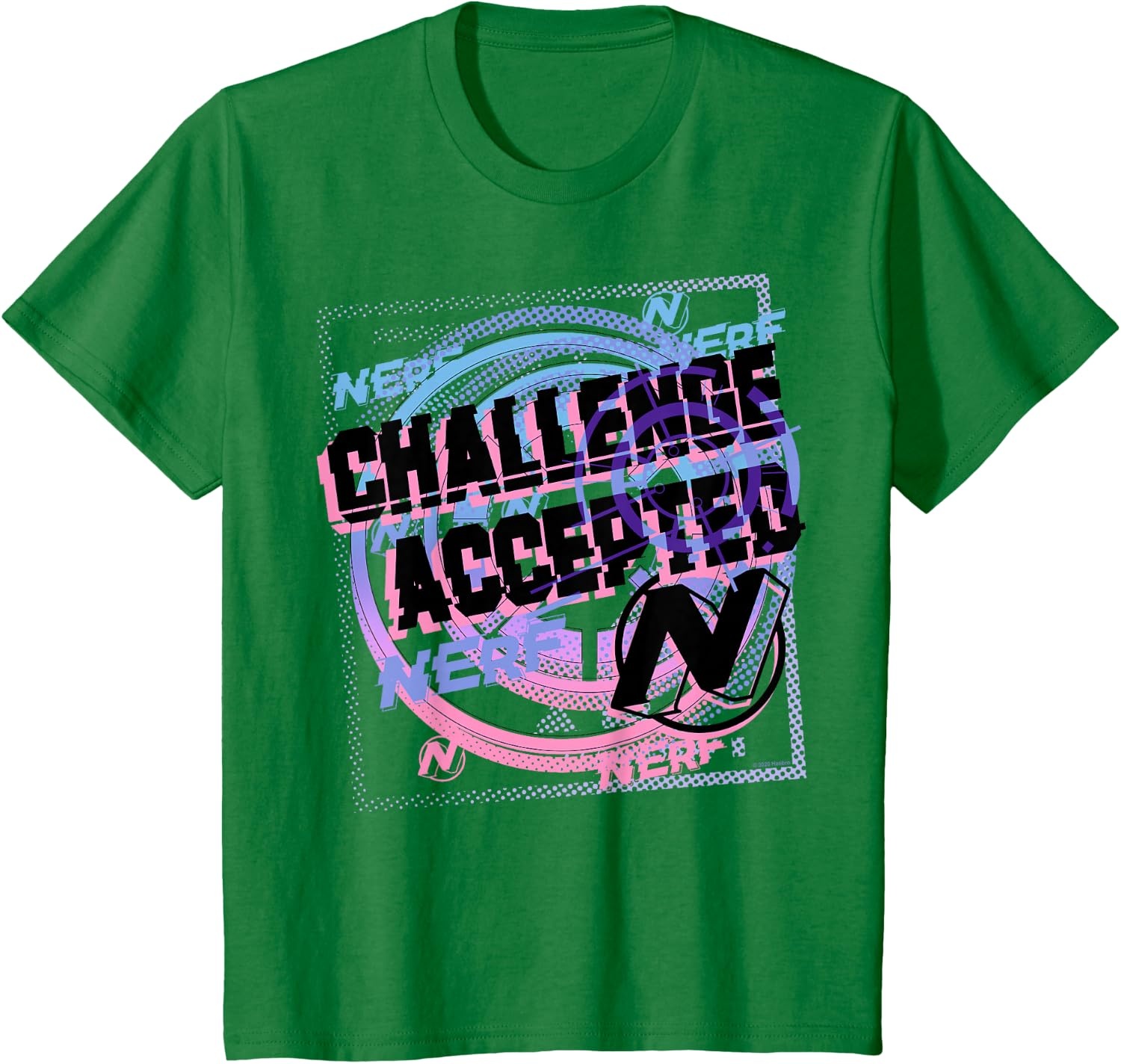 image:imageNerf Challenge Accepted TShirtKelly Green