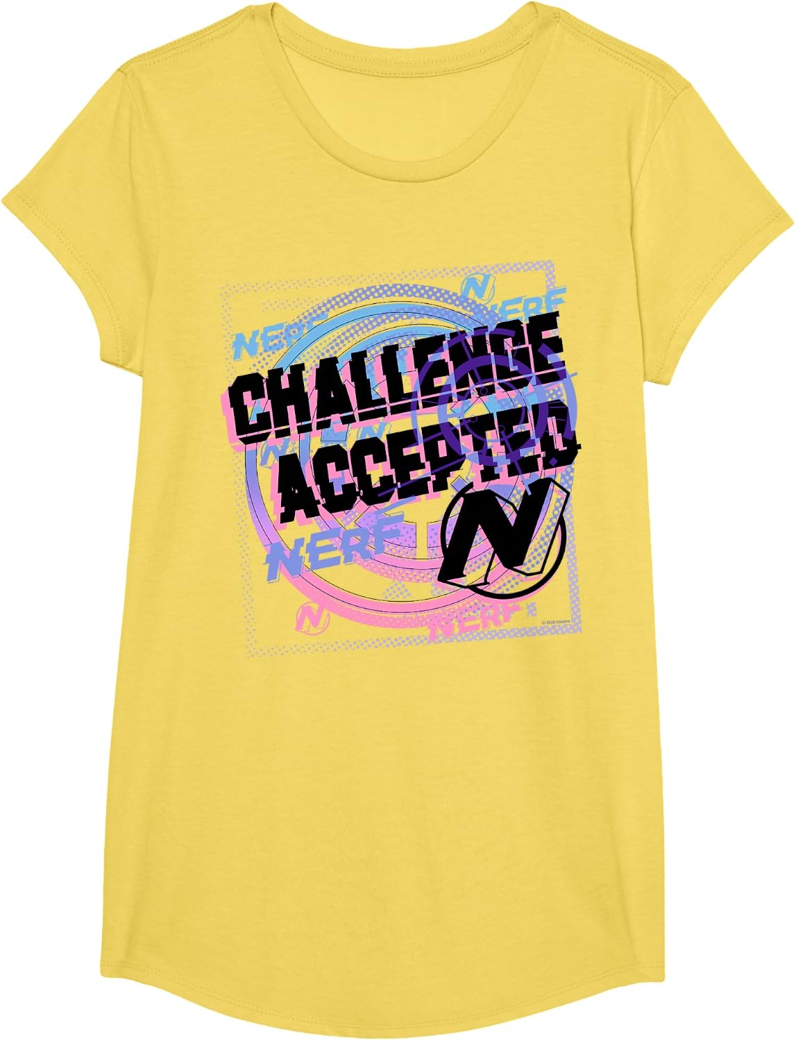 image:imageNerf Challenge Accepted TShirtLemon Yellow