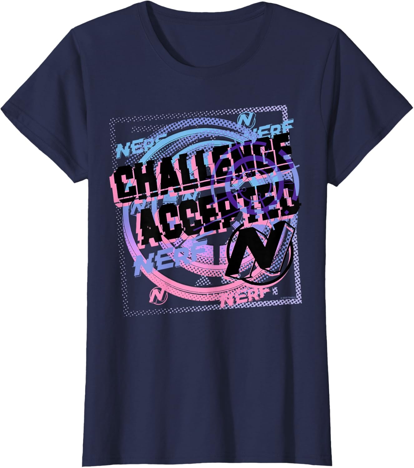 image:imageNerf Challenge Accepted TShirtNavy Blue