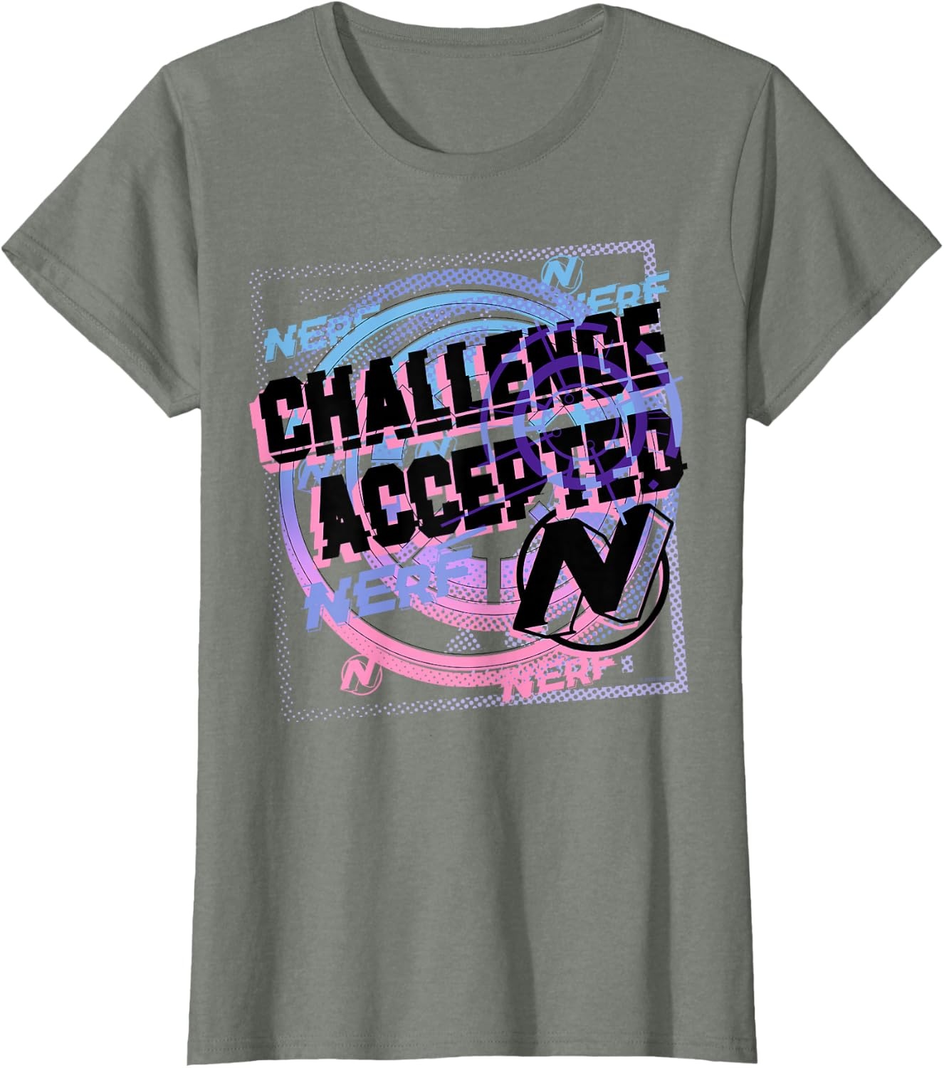 image:imageNerf Challenge Accepted TShirtOlive Heather