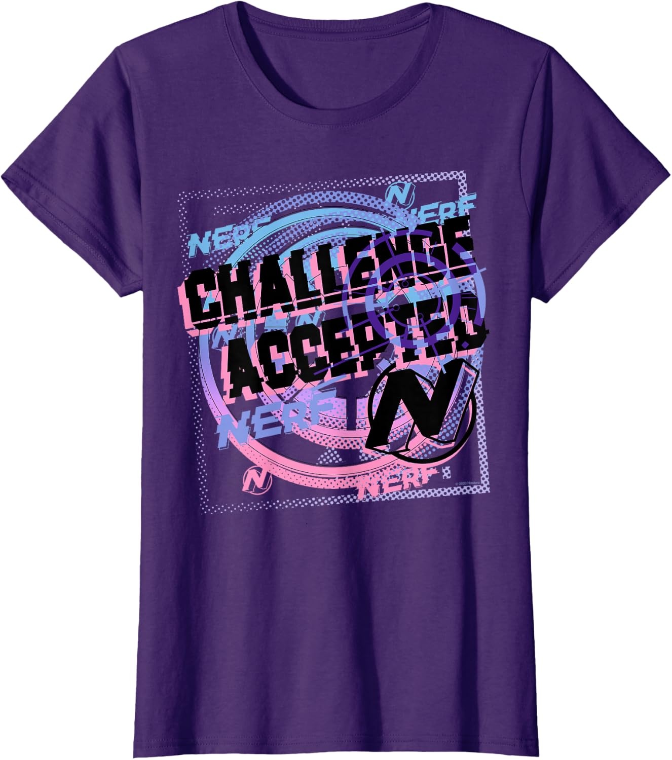 image:imageNerf Challenge Accepted TShirtPurple