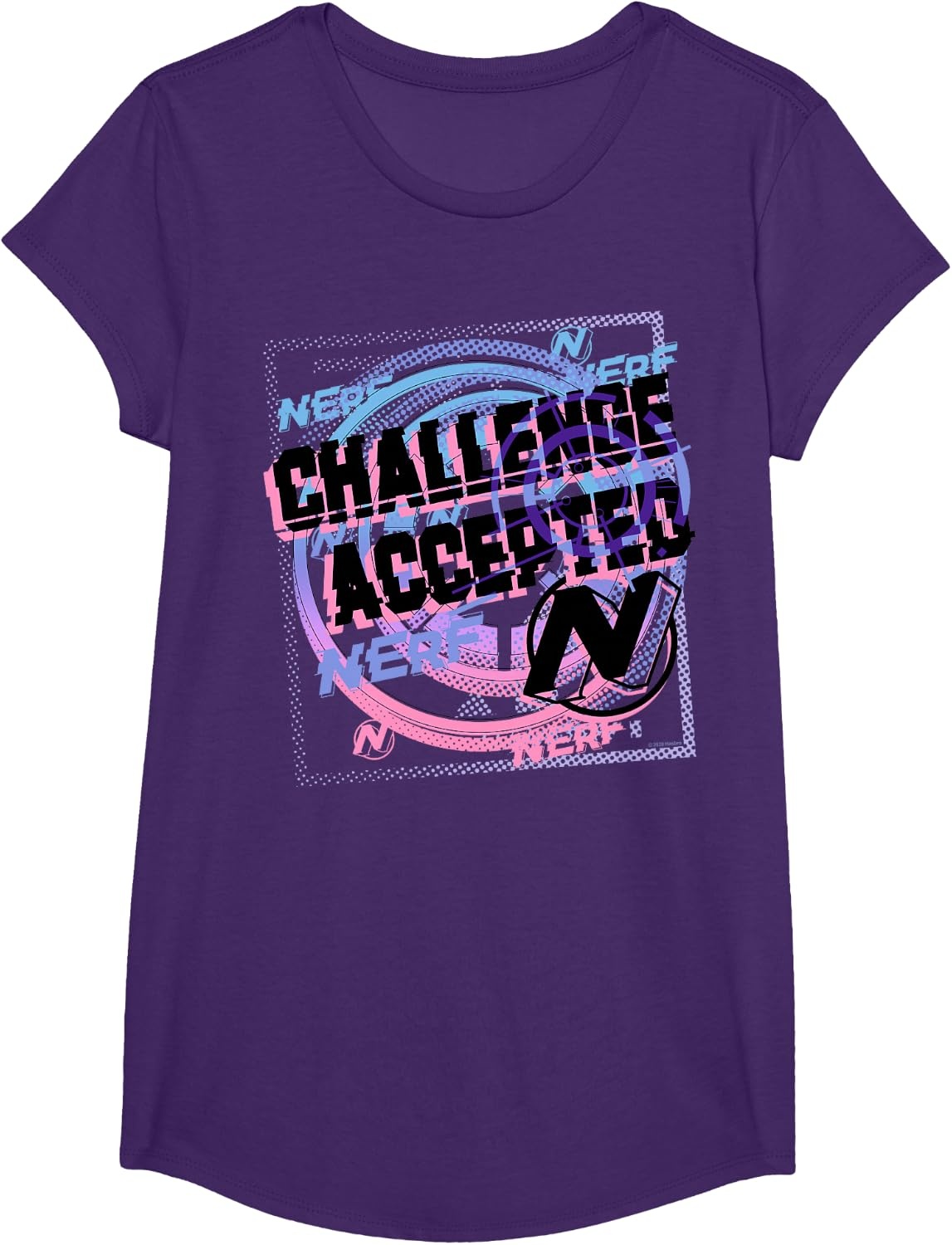 image:imageNerf Challenge Accepted TShirtPurple