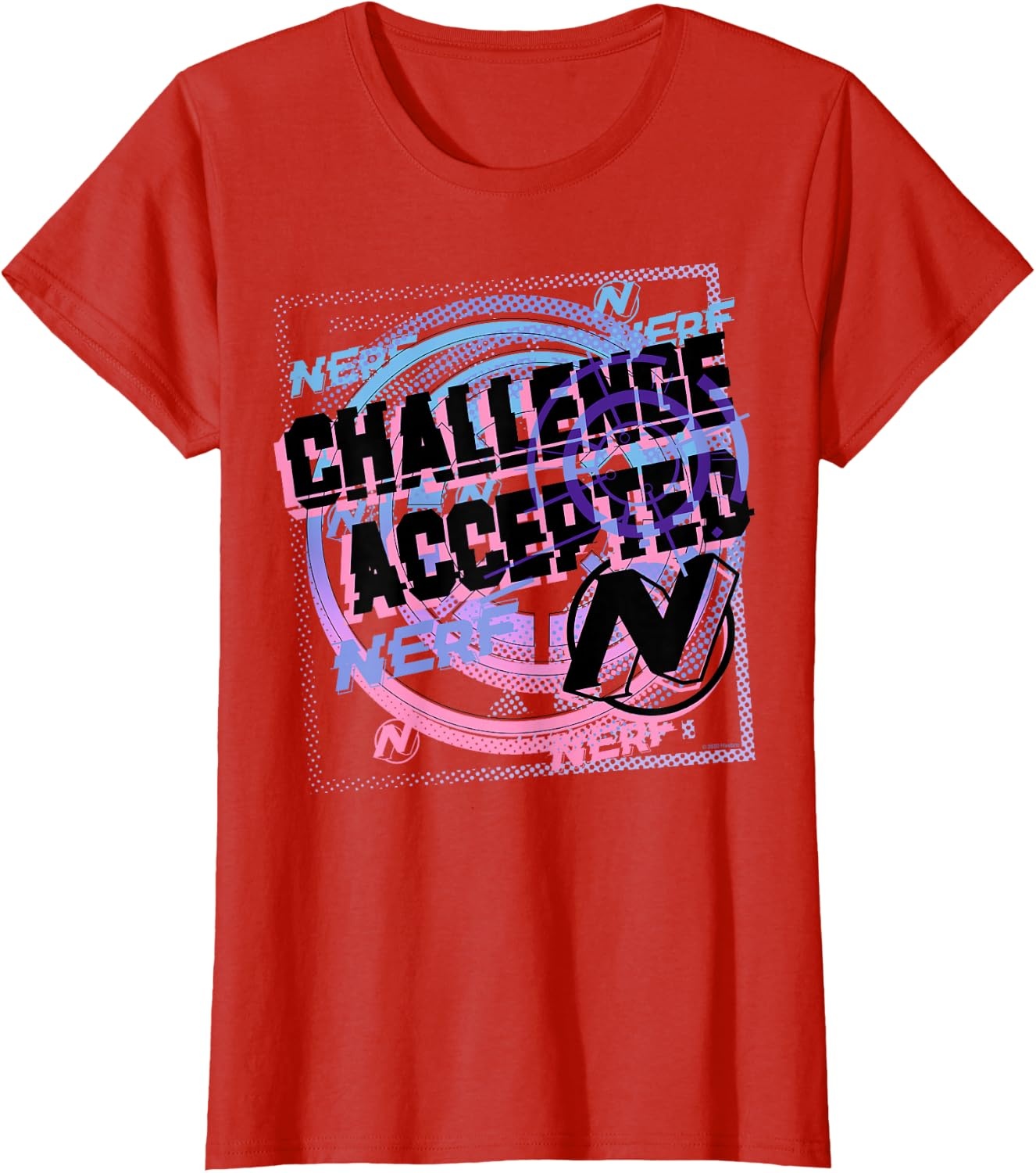 image:imageNerf Challenge Accepted TShirtRed