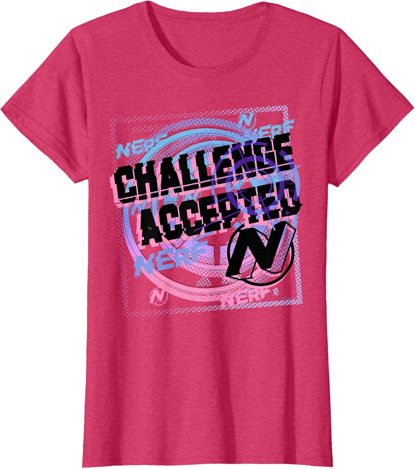 image:imageNerf Challenge Accepted TShirtRed Heather
