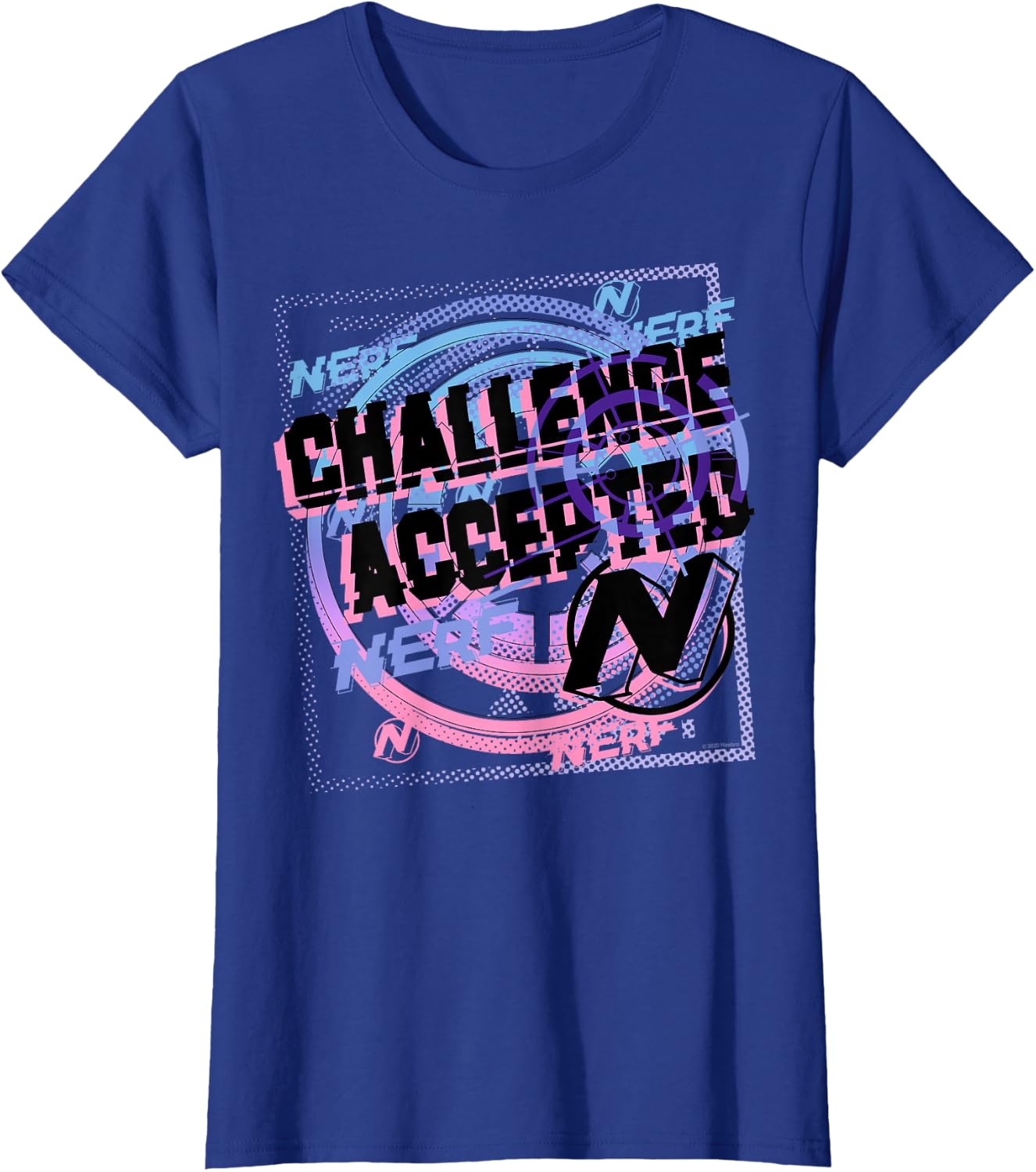 image:imageNerf Challenge Accepted TShirtRoyal Blue